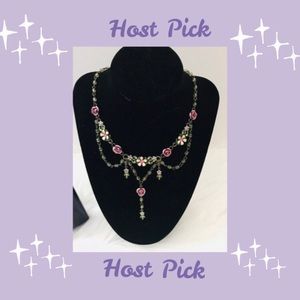 Rose & Flower Necklace